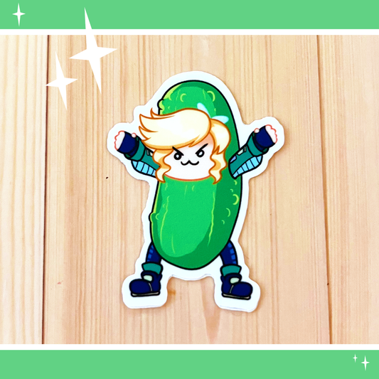 Pickle Elly ☆ AR Sticker
