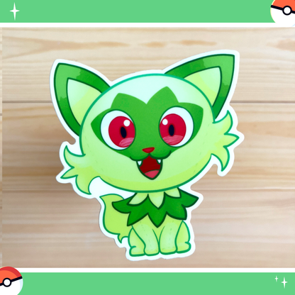 Plushie Paldea Starters ☆ Stickers