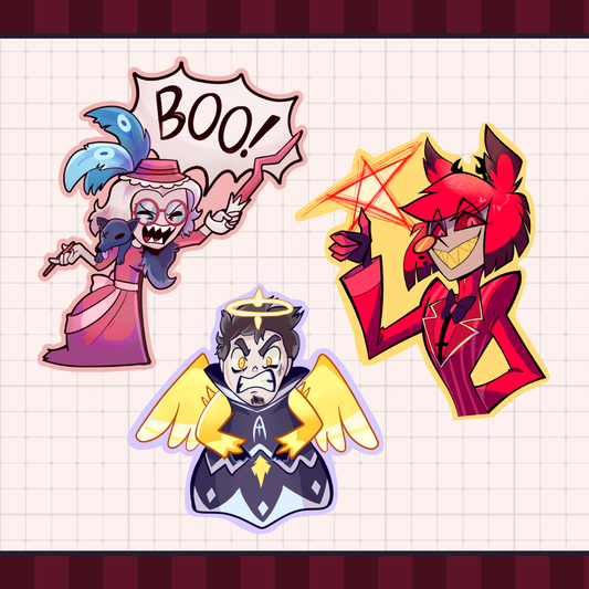 Hazbin Hotel ☆ Stickers