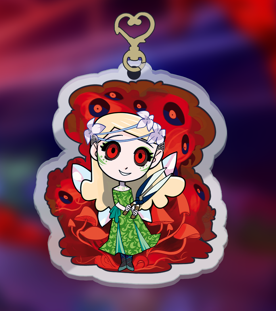 Sofia ☆ Double Sided Acrylic Charm