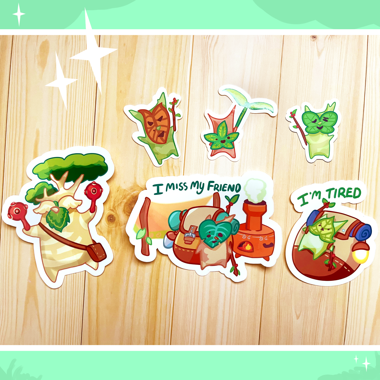 Hestu & Korok Friends ☆ Stickers