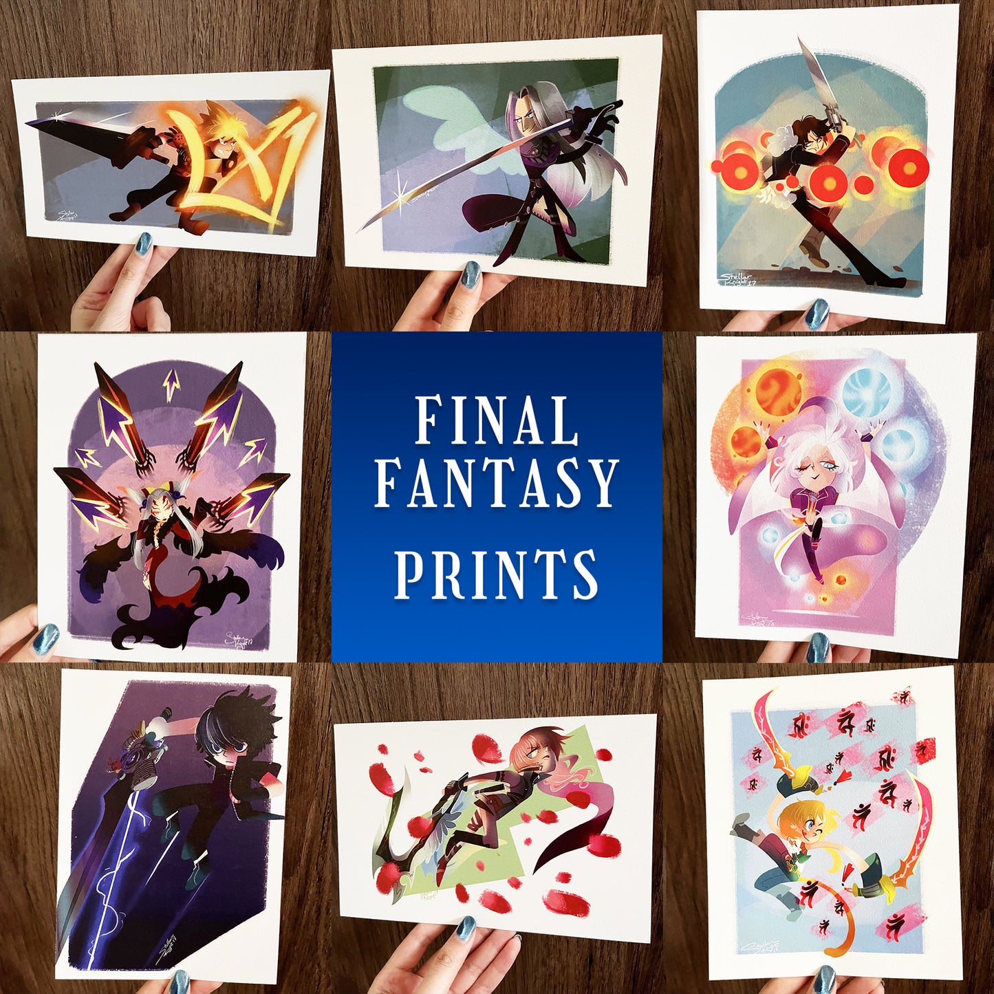 FF Heroes & Villains ☆ Prints