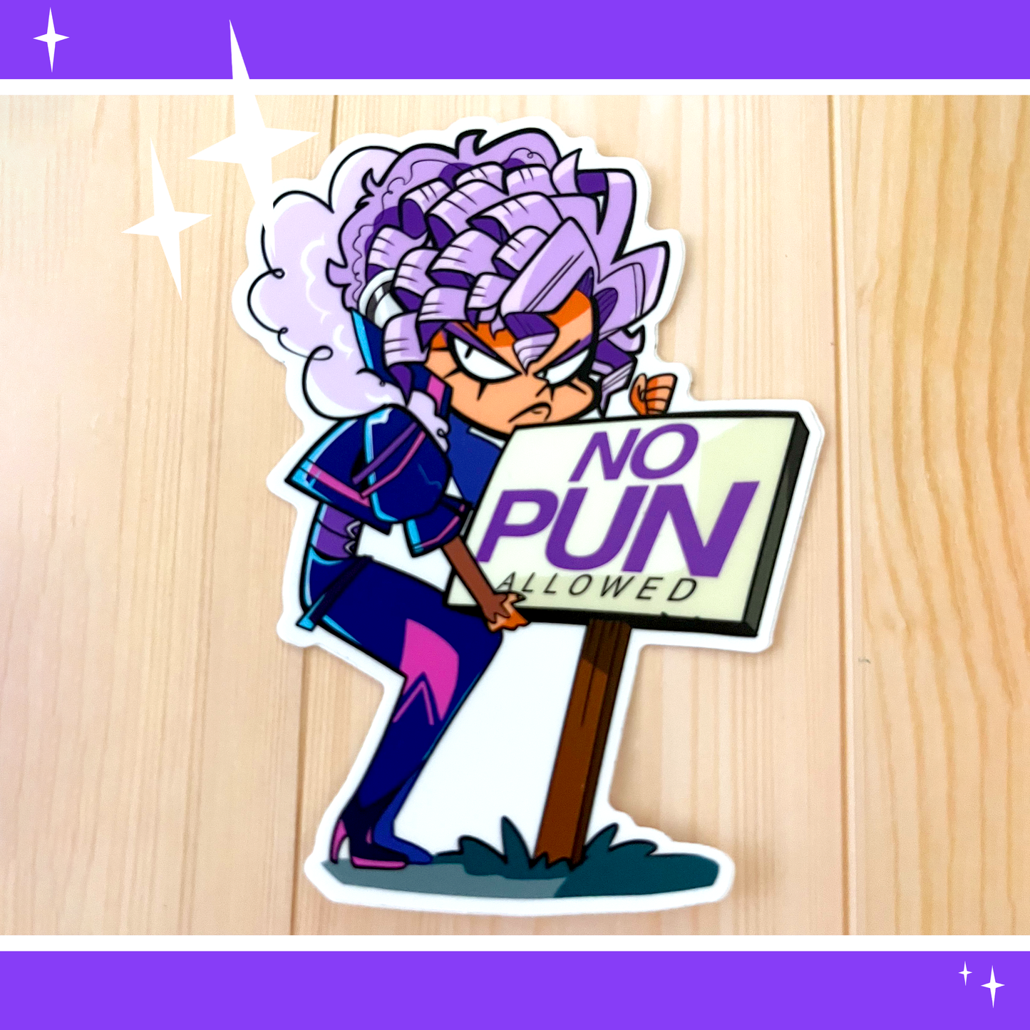 Lyra NO PUN ☆ Sticker