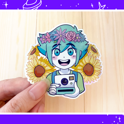 Omori Flower Friends ☆ Holographic Stickers