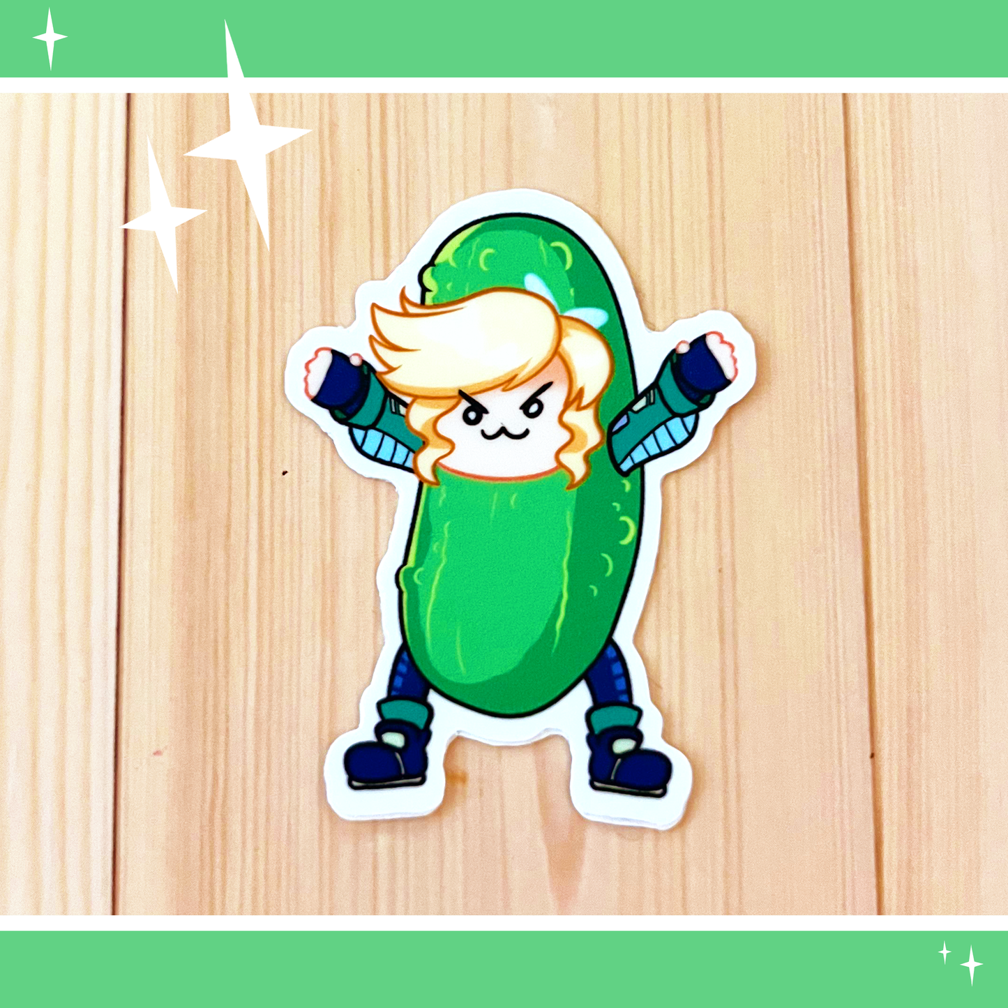 Pickle Elly ☆ AR Sticker