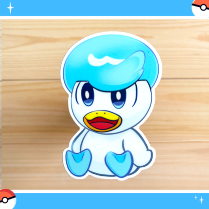 Plushie Paldea Starters ☆ Stickers