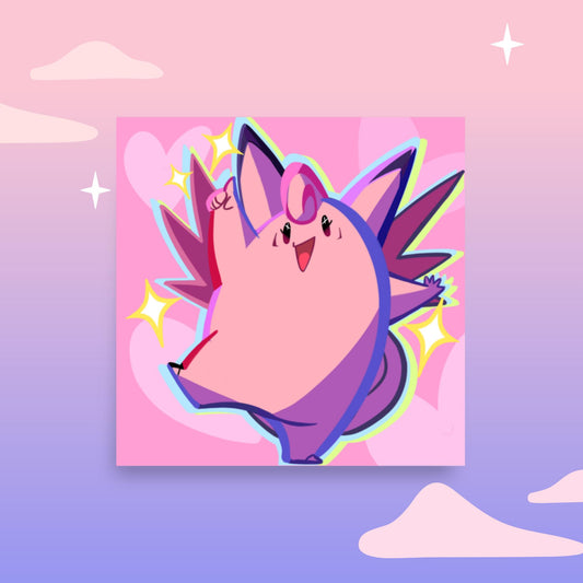 Clefable ☆ Poster